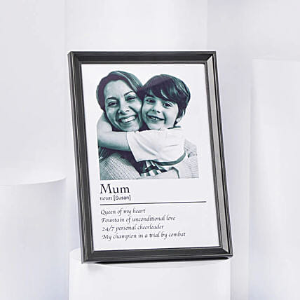 Mummy You Are My World Frame: Personalised Mother's Day Gifts