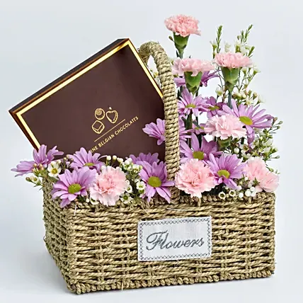 Because of You Love Exists: Birthday Flowers & Chocolates