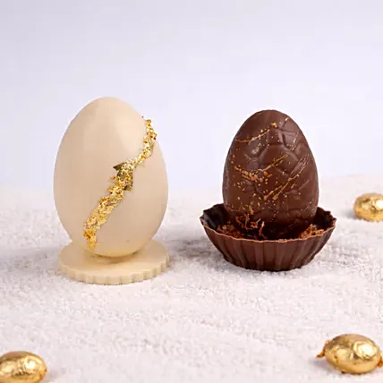 Golden Luxe Easter Chocolate Egg: Easter Gifts 