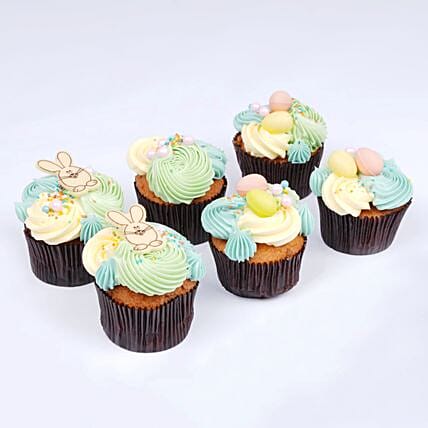 Easter Bunny Vanilla Cupcakes: Easter Cakes in Dubai