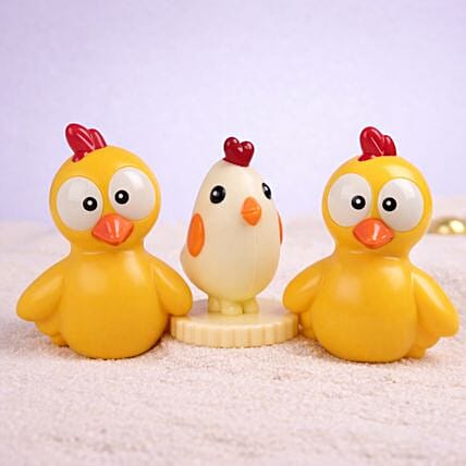 Cute Chick Easter Chocolate Set: Easter Gifts 