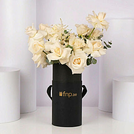 Pure Elegance White Roses: Flowers