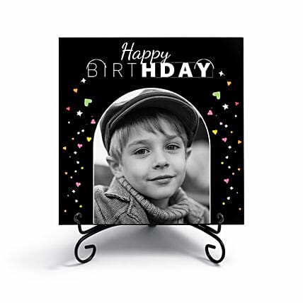 Happy Birthday Boy Photo Frame: Personalised Gifts