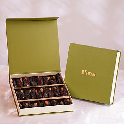 Almond Stuffed Dates Box: 