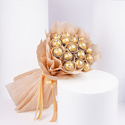A Bouquet of Sweetness: Ferrero Rocher Chocolates