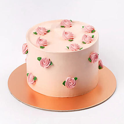 Rose Bloom Mothers Day Chocolate Cake 1Kg: Mothers Day Cakes