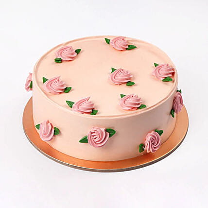 Rose Bloom Mothers Day Chocolate Cake 500Gm: Mother's Day Gifts