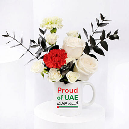 تنسيق ورد في مج بشعار فخورين بالإمارات: Uae Pride-gifts