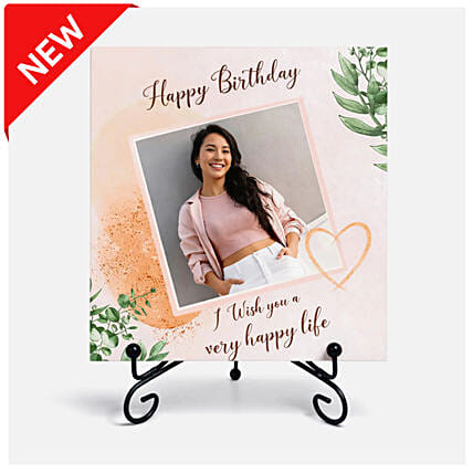 Birthday Photo Frame Personalized: 