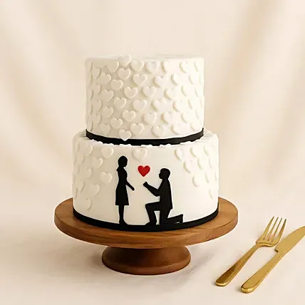 Enagagement or Wedding Celebration Chocolate Cake 3 KG: 