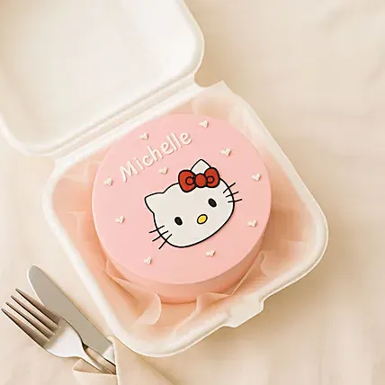 Hello Kitty Bento Cake: Hello Kitty Cake