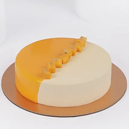 Mango Mirror Glaze Cake: All Cakes