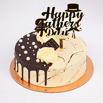 Fathers Day Chocolate Cake 500g: Father's Day Gifts 