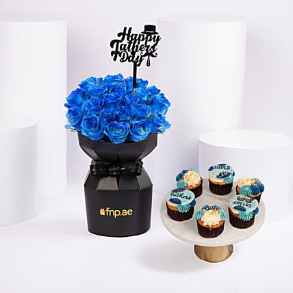 Fathers Day Roses And Cupcakes: كب كيك عيد الأب
