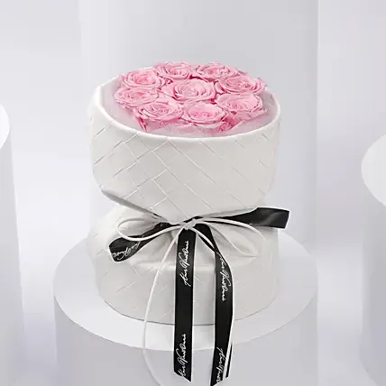 Blush Pink Eternal Roses: Flower Shop