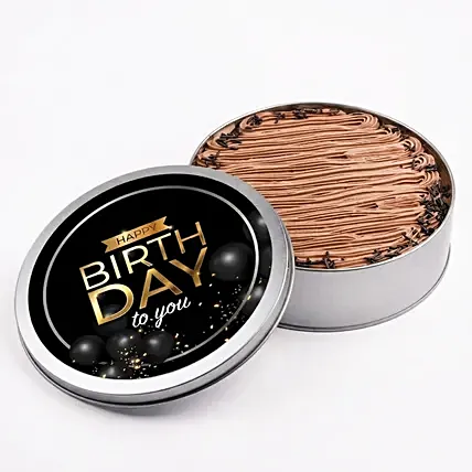 Happy Birthday Tin Cake: 