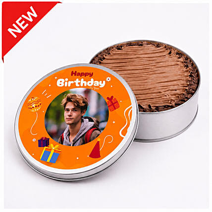 Happy Birthday Special Tin Cake: 