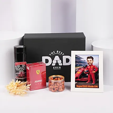 Personalized Best Dad Gift Box: Fathers Day Hampers