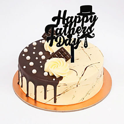 Fathers Day Chocolate Cake 500g: Father's Day Gifts 