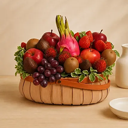 Exotic Fruit Delights: Fruits Arrangement