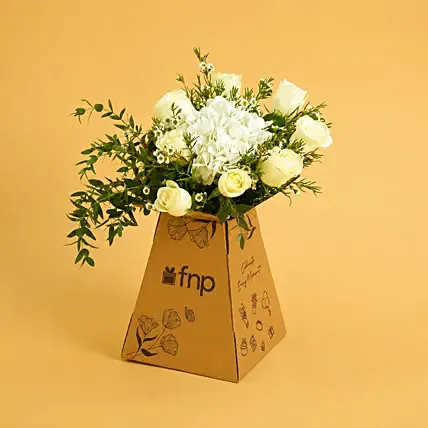 Wonderful Whites: Funeral Flowers to Dubai