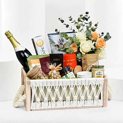 Basket of Indulgence: Anniversary Hampers