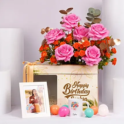 Personalised Signature Birthday Gift Box: 