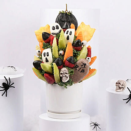 Monster Mallow Fruit Bites: Halloween Gifts