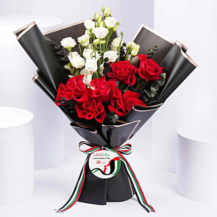 Emirati Womens Day Special Flower Bouquet: UAE National Day Gifts