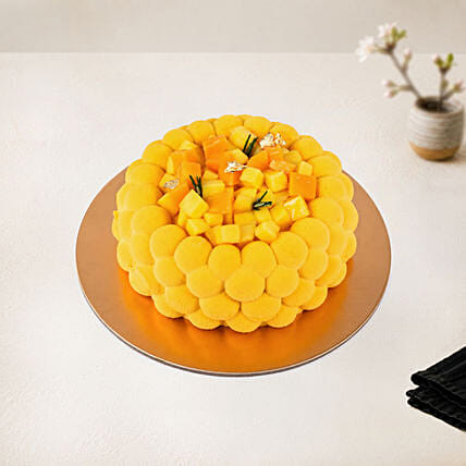Mango Bliss Bubble Cake: Mango Cakes