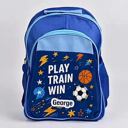Personalised Name Printed On Bag For Boys: 