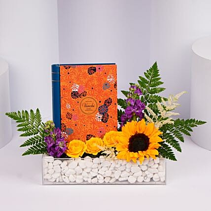 Venchi Murrine Orange Assorted Chocolates Gift Tray 355 G: Venchi Chocolates