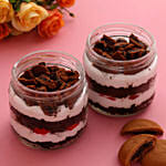 Black Forest And Dark Fantasy Cake Jar Set of 2