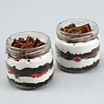 Black Forest And Dark Fantasy Cake Jar Set of 2
