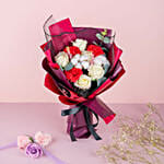 Carnations And Roses Bouquet With Jo Malone Perfume