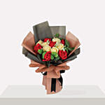 Colourful Scented Flower Soap Bouquet 12 Stems