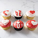 Expression of Love Cupcakes