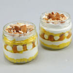 Pineapple And Almond Cake Jar Set of 2