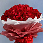 Premium 50 Red Roses Bouquet