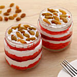 Red Velvet And Raisin Cake Jar Set of 2