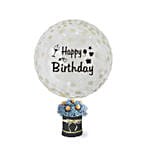 Sparkly Birthday Confetti Balloon Flower Chocolate Box