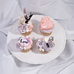 Sweetheart Cupcake 4 Pcs