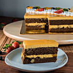 Tempting Chocolate Mango Mousse Cake 3Kg