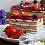 Tempting Raspberry Cheese Sponge Cake 3Kg