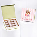 Baby Girl Congratulation Chocolate Box
