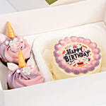 Birthday Bliss Bento N Cupcakes