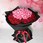 Bouqet Of Pink And Red 150 Roses