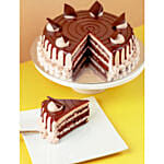 Chocolate Nutella Cake Half Kg Eggless