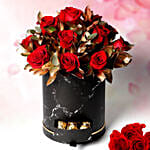 Golden Moments With Roses