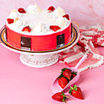 Strawberry Cake 2 Kg Eggless